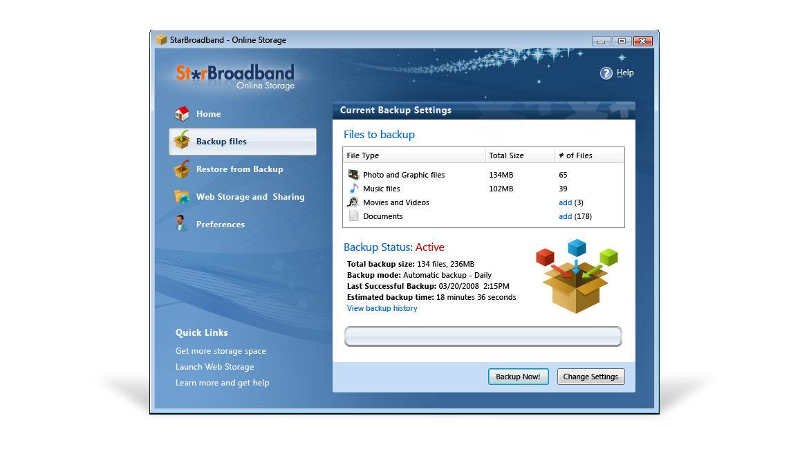 Radialpoint - Online Storage 6